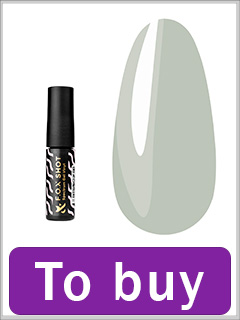 Gel polish FOX SHOT Spectrum №109 white-grey