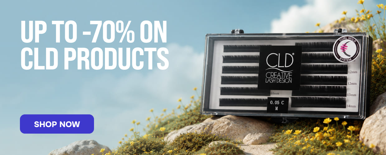 promotion on CLD products for brows and lashes