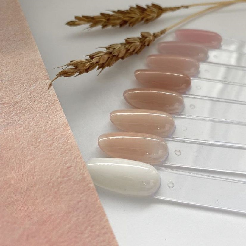 milky base for nails