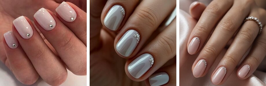 Milky gel polish