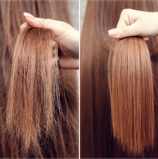 Applying shampoo to cleanse the scalp and hair.