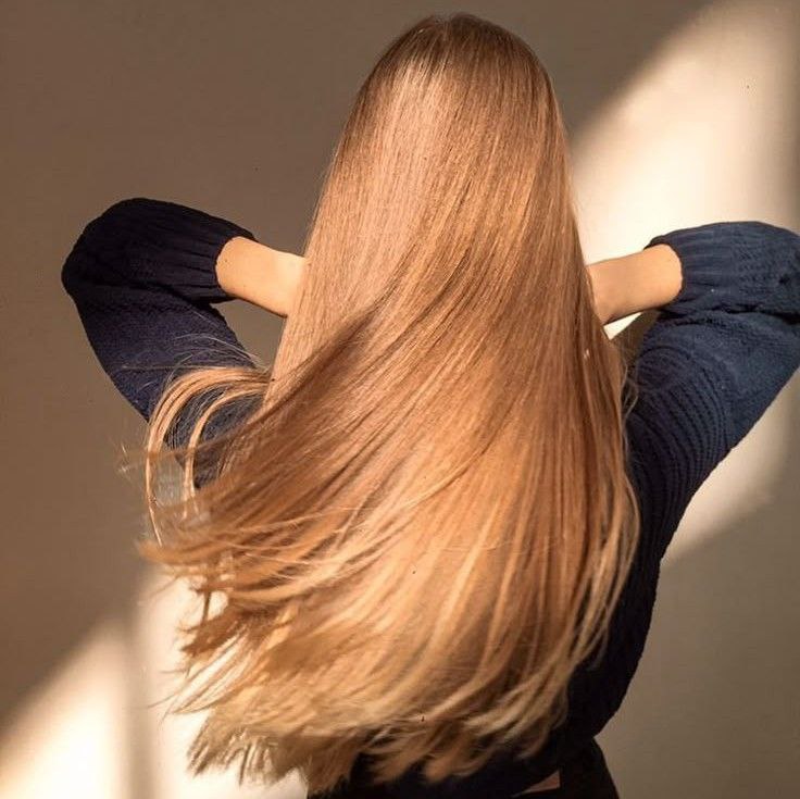 Well-groomed and strong hair that glows with health.