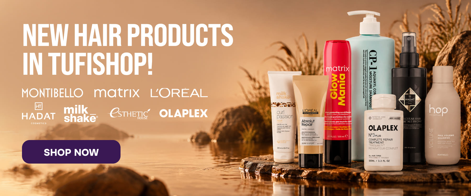 Hair Care New Arrivals Are Now Available at TUFISHOP