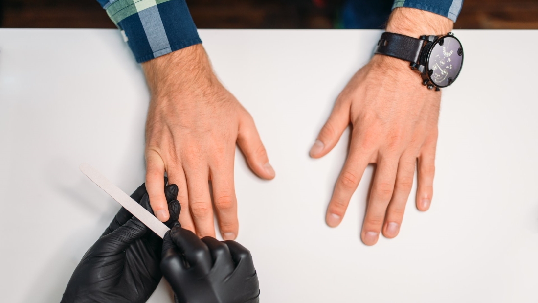 manicure for men