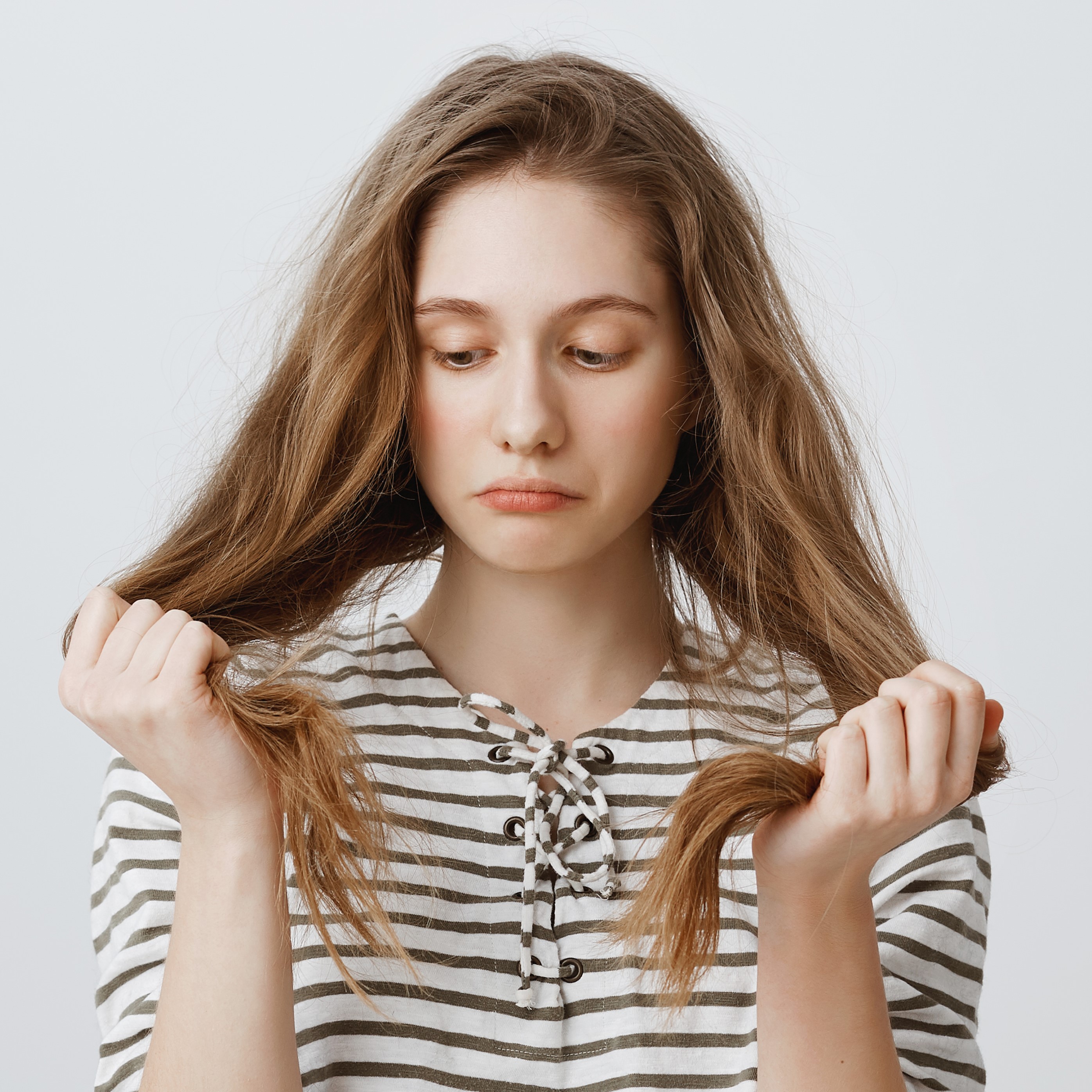 dry hair