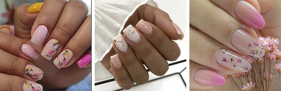 bright spring nail trends