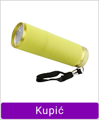 Przenośna latarka UV LED do ekspresowego suszenia lakieru hybrydowego