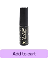 F.O.X SHOT Base Rubber каучуковая база для гель-лака 5 г