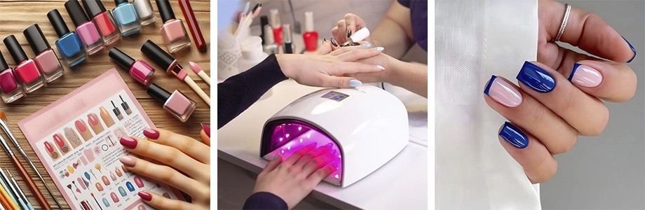 summer manicure supplies